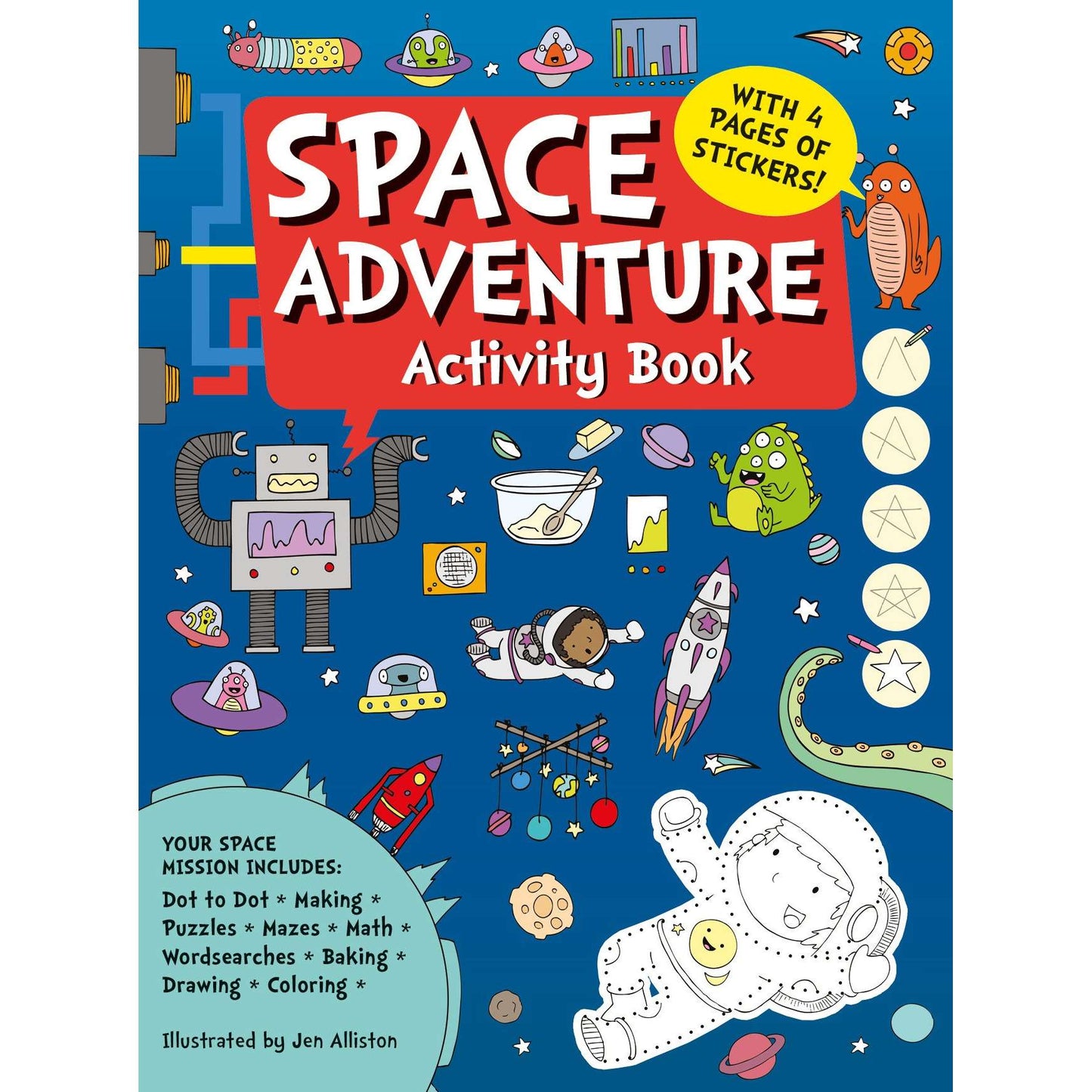 Paradise Clay PGW270 Space Adventure - Activity Book