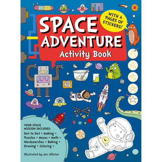 Paradise Clay PGW270 Space Adventure - Activity Book