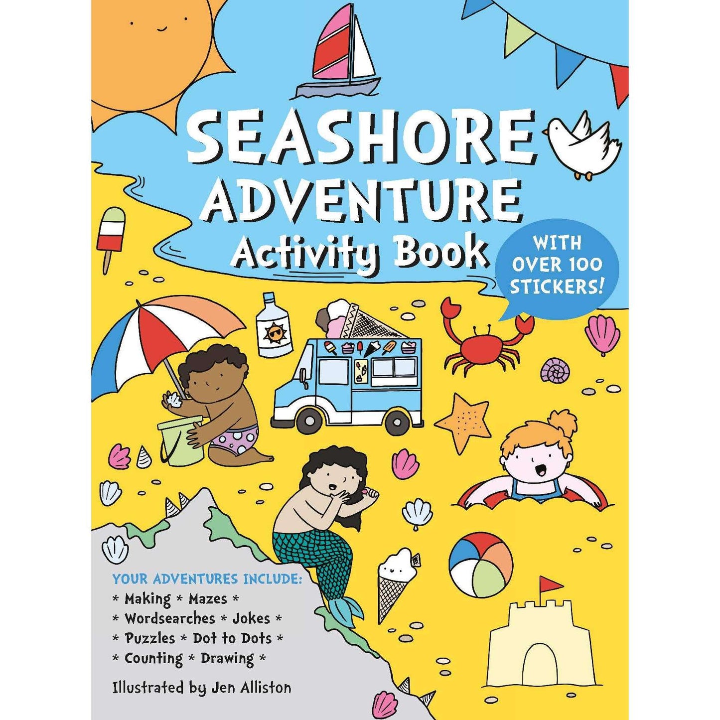 Paradise Clay PGW283 Seashore Adventure - Activity Book