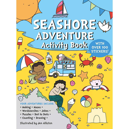 Paradise Clay PGW283 Seashore Adventure - Activity Book
