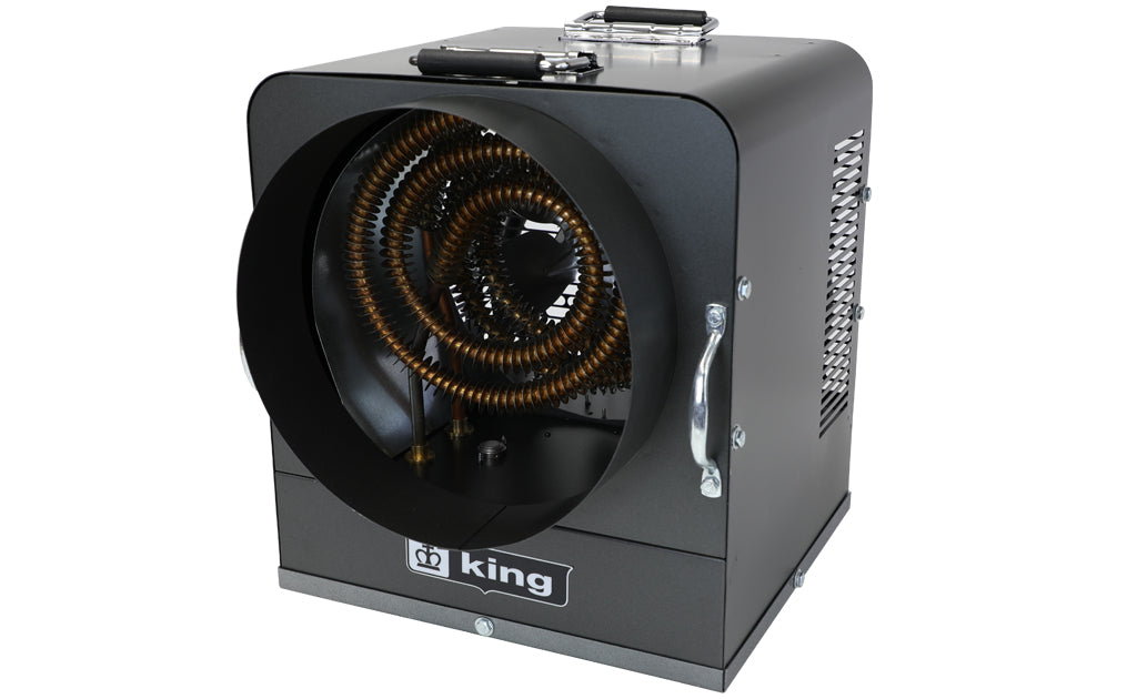 King Electric PKB2010-1-T-DT-FM Pkb-Dt Ductable Portable Unit 208V 10Kw 1-Ph
