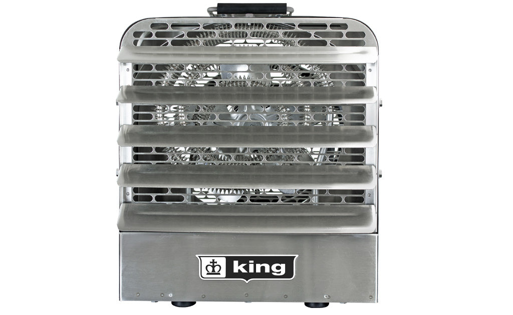 King Electric PKBS2005-3-T-FM Pkbs Stainless Portable Unit Heater 208V 5Kw 3-Ph