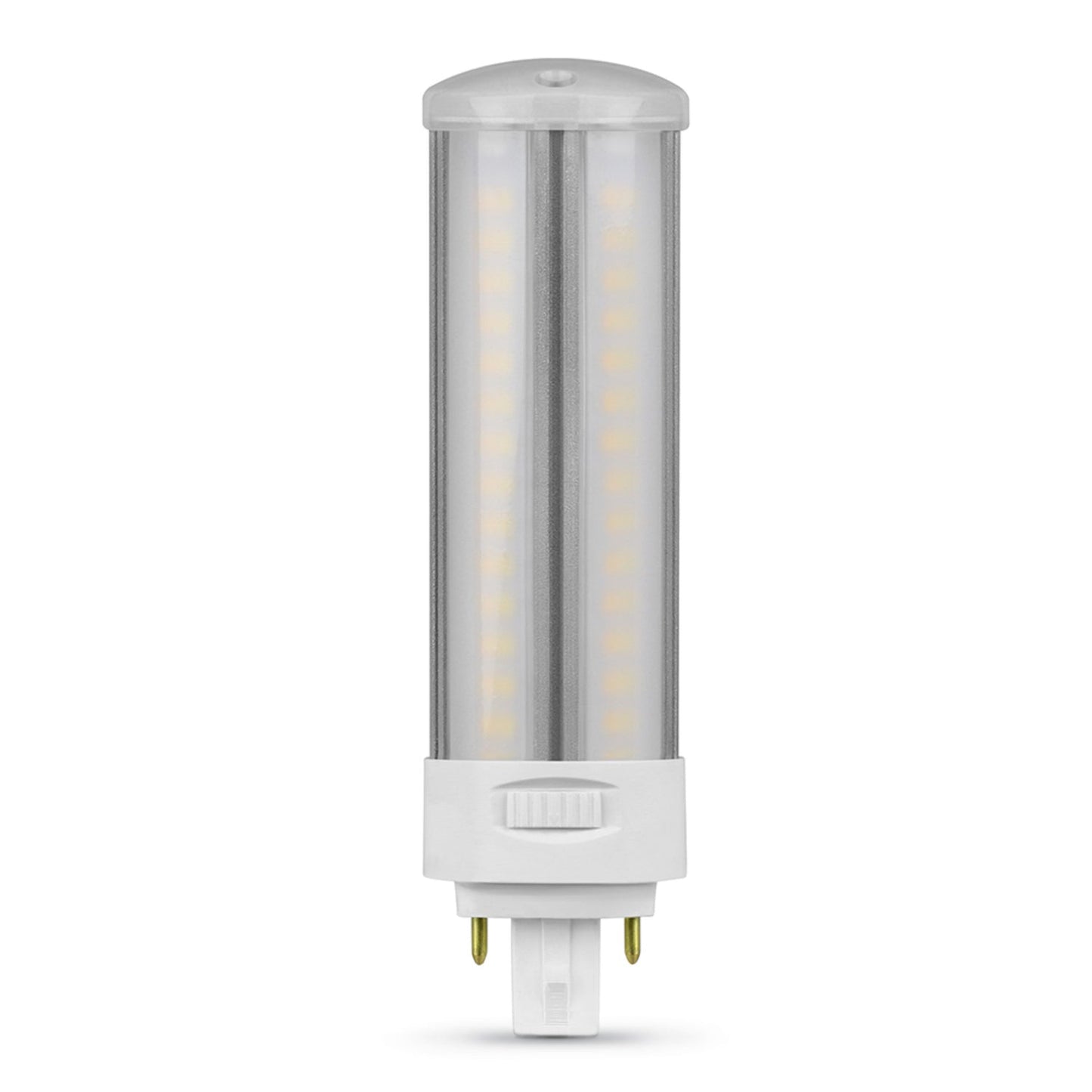 Feit Electric PL26A/H/CCT/LED/HDRP 16W (26W Equivalent) Selectable White Universal 4-Pin GX24Q-3 Base Direct Replacement (Type A) PL Shape Horizontal CFLNI CFL Replacement LED Light Bulb