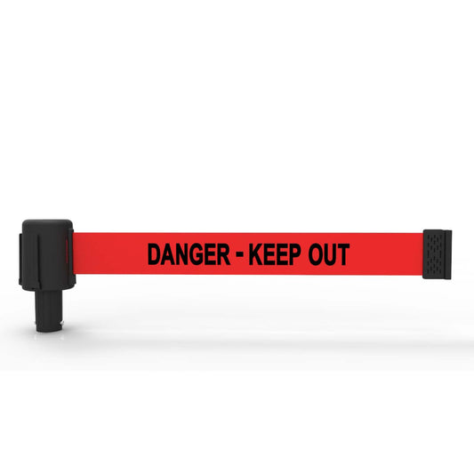 Banner Stakes PL4048 PLUS Red "Danger - Keep Out" Banner