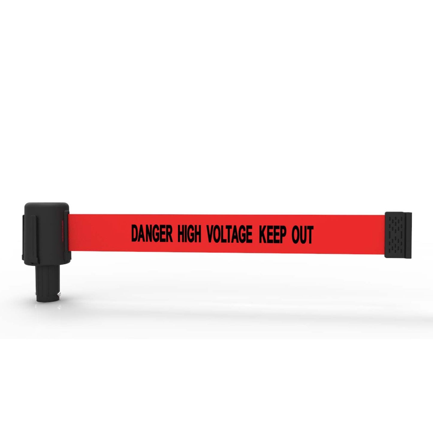 Banner Stakes PL4052 PLUS Red "Danger High Voltage Keep Out" Banner