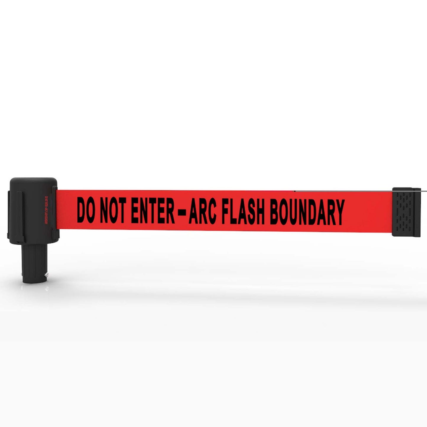 Banner Stakes PL4076 PLUS Red "Do Not Enter - Arc Flash Boundary" Banner