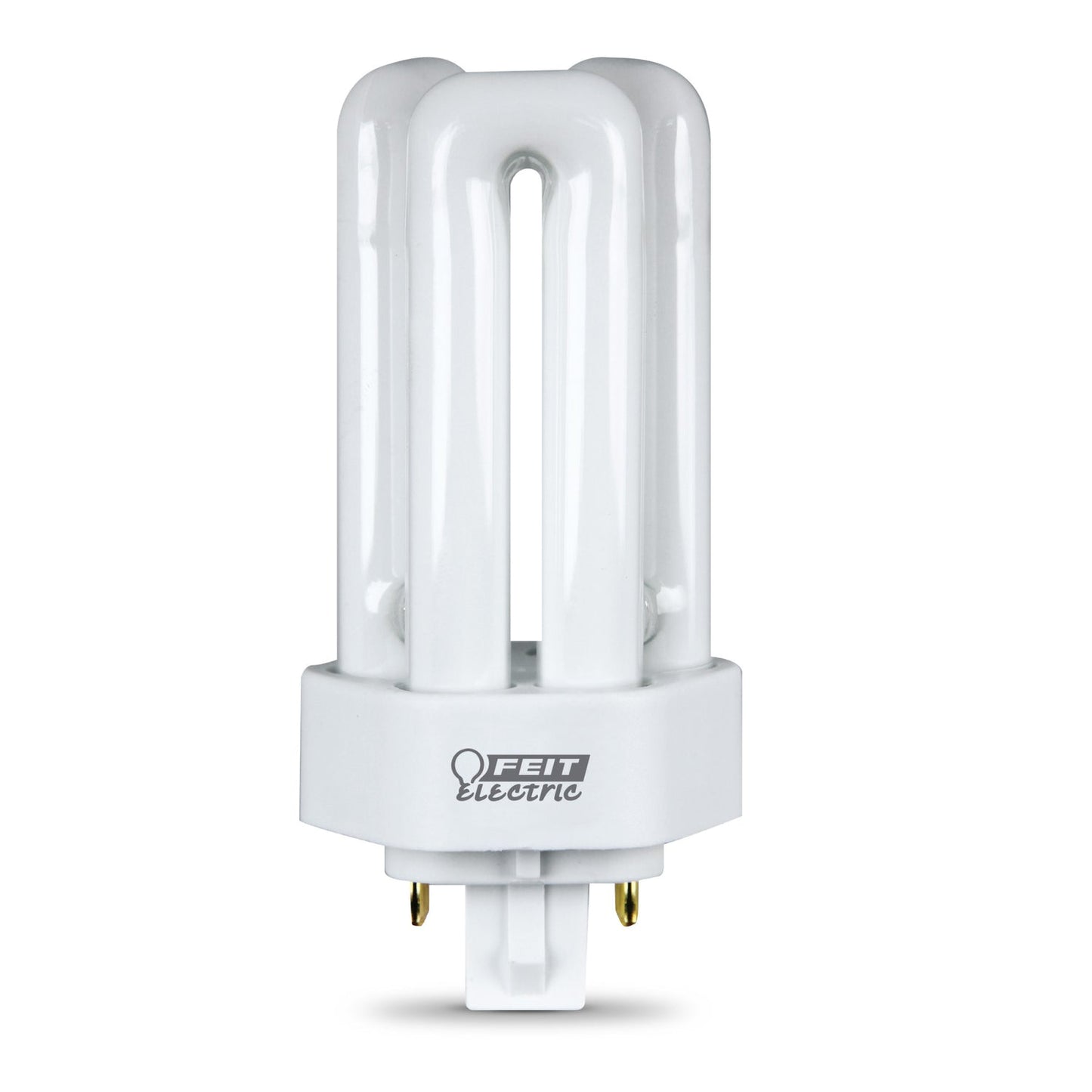 Feit Electric PLT13E/41 13W Cool White (4100K) G24Q-1 Base Triple Twin Tube Compact Fluorescent PL Bulb