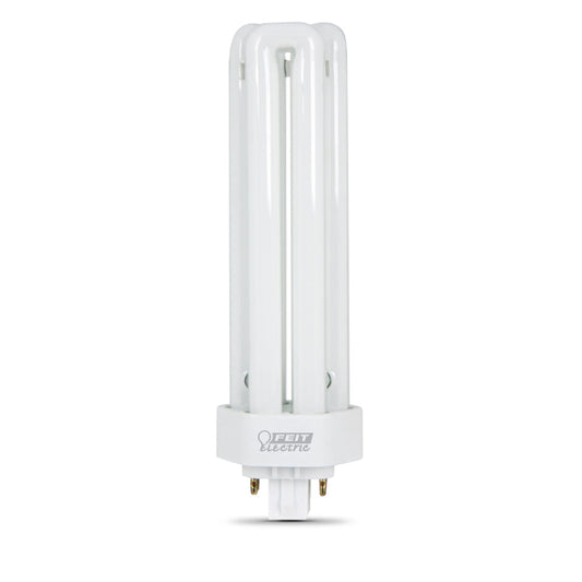 Feit Electric PLT42E/35 42W Bright White (3500K) PLT Triple Twin Tube GX24q-4 Base CFL Light Bulb