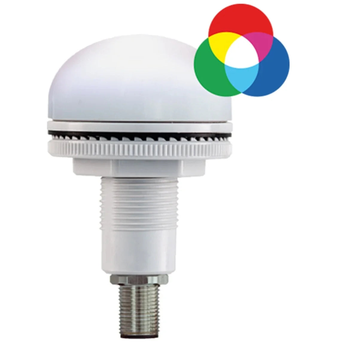 Federal Signal PM22L-024RGB-Q RGB Panel Mount 22mm Multicolor LEDs, Multicolor