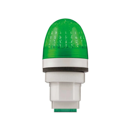 Federal Signal PMLMP-012-024G And PMLST Panel Mount Multifunctional LED Beacons, Green