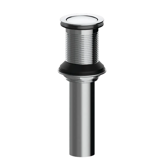 Matco-Norca PP-010CL Metal Push Pop-Up, Less Overflow, Chrome