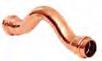 Everflow PPCR0012 0.5 Copper Cross-Over, P x P, 1/2'' x 1/2''