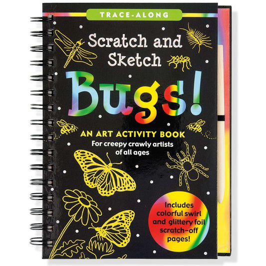 Paradise Clay PPP026 Scratch & Sketch: Bugs - Book