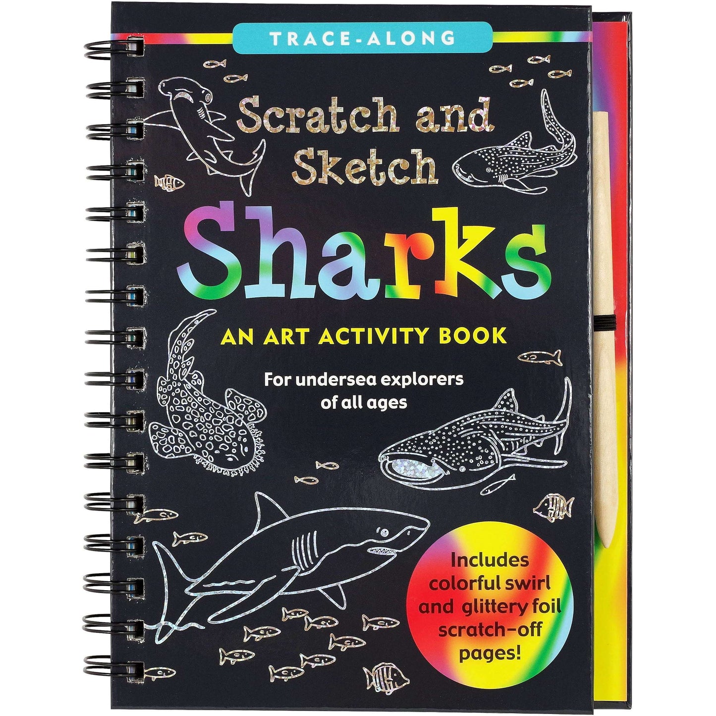 Paradise Clay PPP046 Scratch & Sketch Sharks - Book
