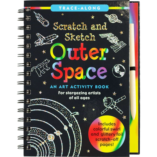 Paradise Clay PPP057 Scratch & Sketch Outer Space - Book