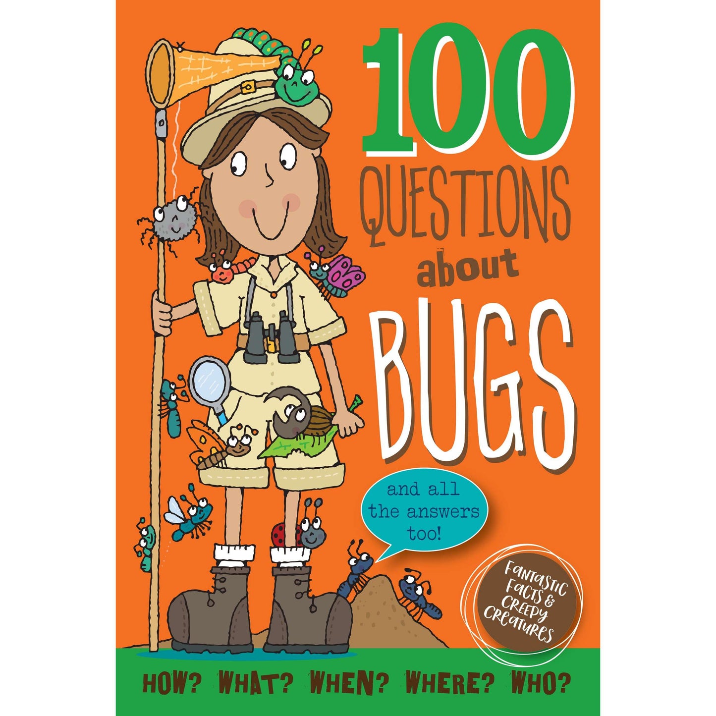 Paradise Clay PPP060 100 Questions About Bugs - Book