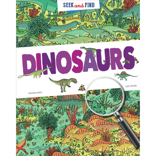 Paradise Clay PPP068 Seek & Find: Dinosaurs - Book
