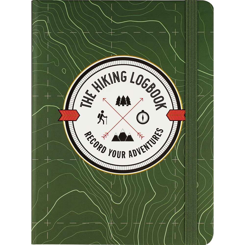 Paradise Clay PPP104 The Hiking Logbook: Record Your Adventures - Book