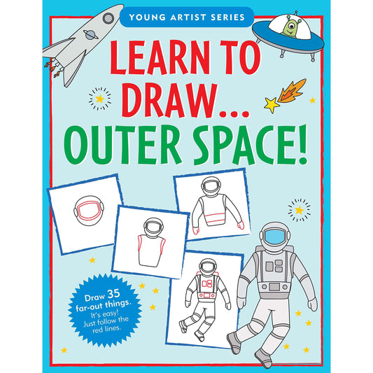 Paradise Clay PPP086 Learn to Draw Outer Space - Book