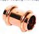 Everflow PPRC0200 2 Copper Coupling w/Stop, P x P, 2'' x 2''