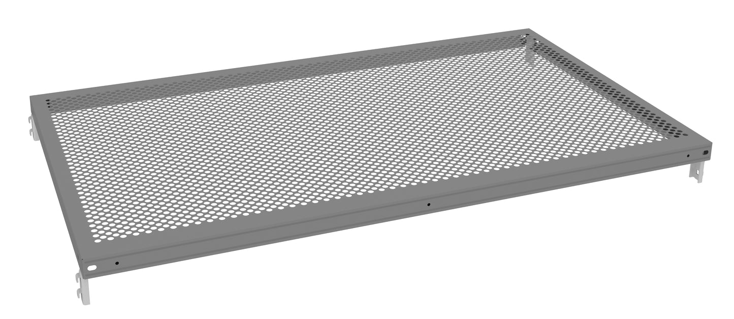 Tennsco PQ2-4224P Q-Line Perforated Shelf