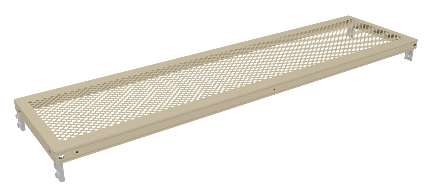 Tennsco PQ2-4812P Q-Line Perforated Shelf
