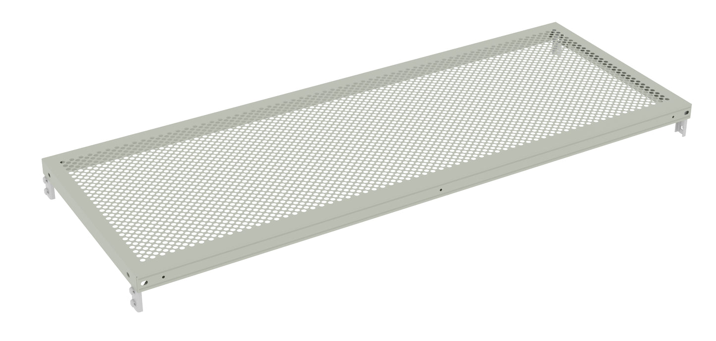 Tennsco PQ2-4818P Q-Line Perforated Shelf
