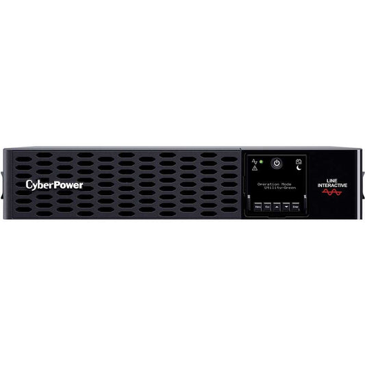 CyberPower PR2200RT2UN New Smart App Sinewave UPS Systems - 2200VA/2200W, 120 VAC, NEMA L5-30P, 2U, Rack / Tower, Sine Wave, 8 Outlets, LCD, PowerPanel® Business, $400000 CEG, 3YR Warranty