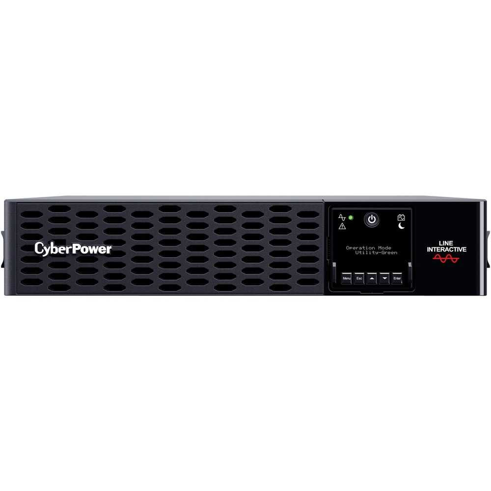 CyberPower PR2200RTXL2UAN New Smart App Sinewave UPS Systems - 2200VA/2200W, 120 VAC, NEMA L5-30P, 2U, Rack / Tower, Sine Wave, 8 Outlets, LCD, PowerPanel® Business, $400000 CEG, 3YR Warranty