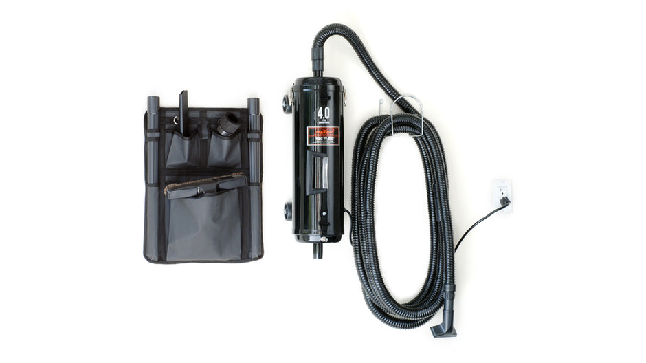 Metrovac 112-112877 Full Size Vac N Blo 4.0 Peak Hp Vacuum Cleaner/Blower W/ Accessories + 30' Hose