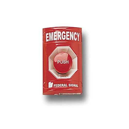 Federal Signal PSEM-R Series Push Button Stations, Red