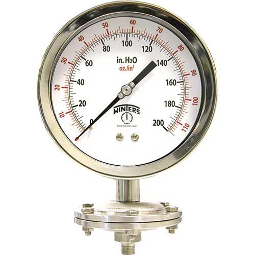 Winters Instruments PSG61605 Psg Shaeffer Pressure Gauge