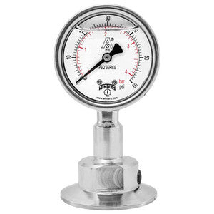 Winters Instruments PSQ20609B Psq 3A All-Purpose Quality Sanitary Gauge
