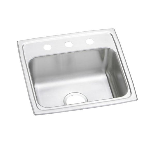 Elkay PSR1918 Celebrity® Stainless Steel 19" x 18" x 7-1/8" Single Bowl Drop-in Sink
