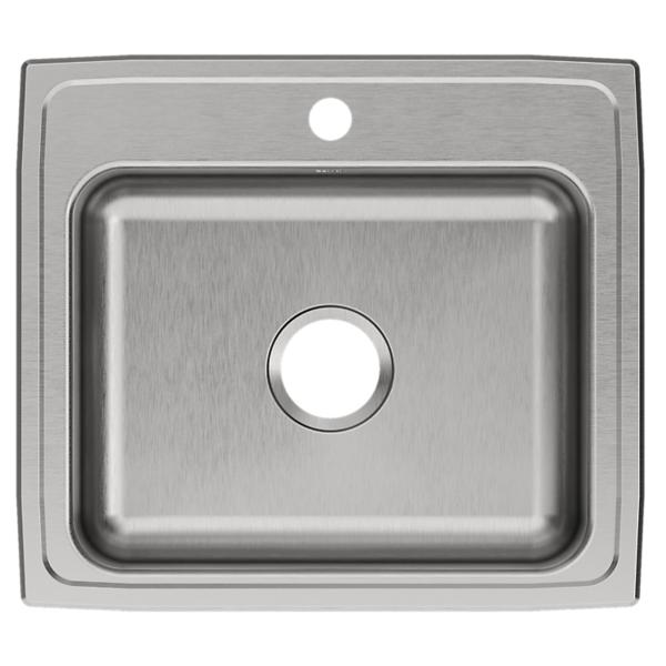 Elkay PSR2219 Celebrity® Stainless Steel 22" x 19-1/2" x 7-1/8" Single Bowl Drop-in Sink