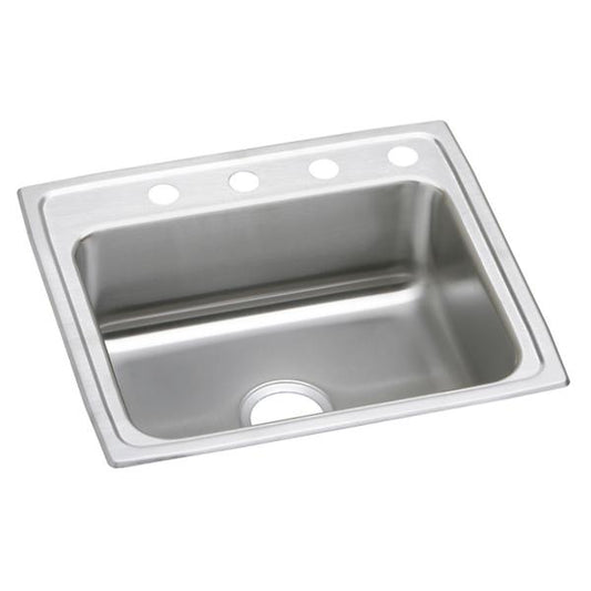 Elkay PSR2521 Celebrity® Stainless Steel 25" x 21-1/4" x 7-1/2" Single Bowl Drop-in Sink