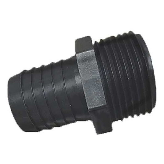 American Lube PT25 1" Poly Straight Fitting for Stackable Poly Tanks