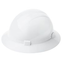 Delta Plus WEL19741WH Americana Heat® Full Brim with 4-Point One-D Rotor Suspension, White