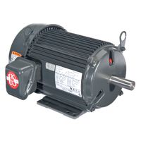U.S. Motors DL33 CTE,25 HP,2P,284TS 60 & 50,208-230/460 & 190/380 V 25 HP, 3560 & 2940 RPM, H25P1DS, 208-230/460 & 190/380 V, 60 & 50 HZ, 284TS