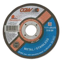 CGW ABRASIVES 45002 4-1/2".045X7/8" T27 Za60-S-Bf Quickie C.O. Whl