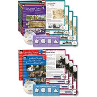 Shell Education SHL51628 Leveled Texts for Grade 1 Printed Book