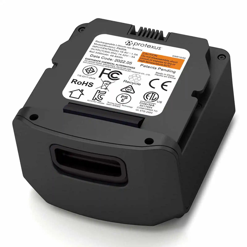 EarthSafe PX20B Protexus 16.8 Volt Battery for Protexus & Victory Sprayers - 8 hour, Lithium ion, 6700mAH