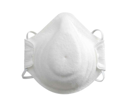 Gateway Safety 80101 PeakFit N95 Disposable Particulate Respirator Adjustable Cloth Head Strap Respiratory Protection