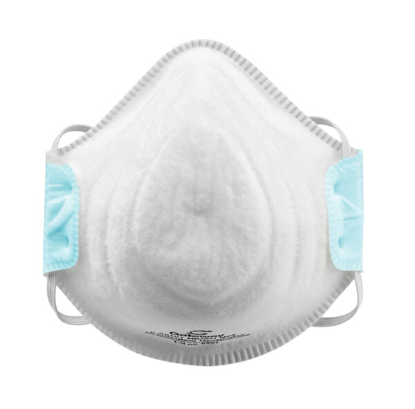 Gateway Safety 80105A PeakFit N95 Disposable Particulate Respirator Adjustable Cloth Head Strap Respiratory Protection