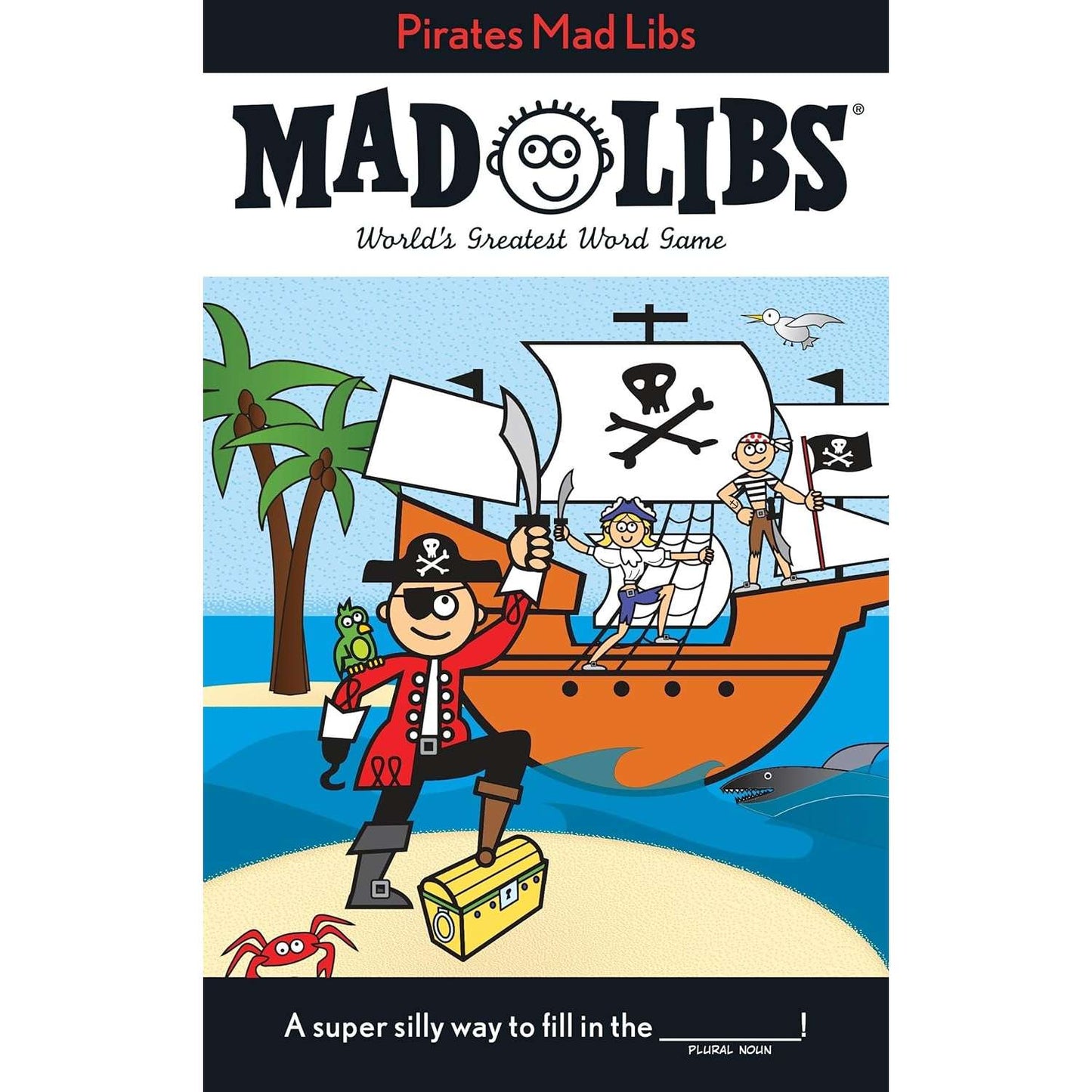Paradise Clay PGN447 Pirates Mad Libs - Book