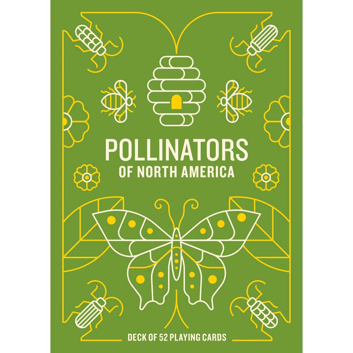 Paradise Clay MOU145 Pollinators of North America Deck: 52 Playing Cards