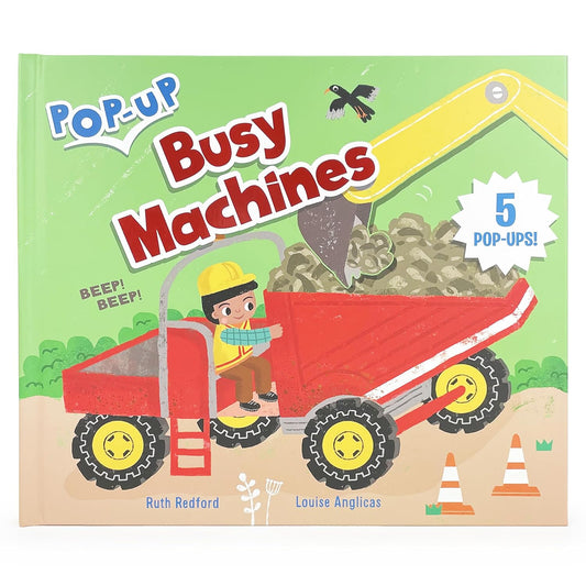Paradise Clay CDP024 Pop-Up Busy Machines - Board Book