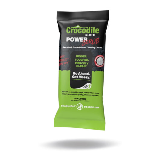 Crocodile Cloth 6500-010 PowerSCRUB (10-Count)