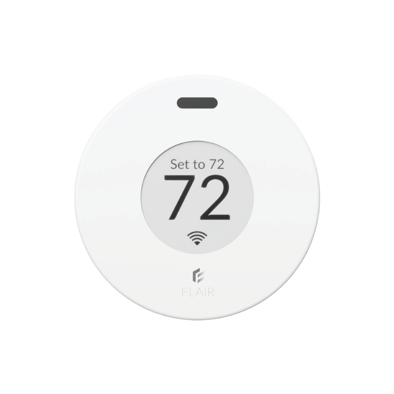 Flair FLAIRPUCK001P Puck Pearl White Pro Wireless Thermostat and Room Sensor