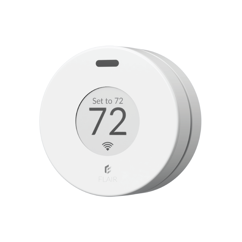 Flair FLAIRPUCK001P Puck Pearl White Pro Wireless Thermostat and Room Sensor